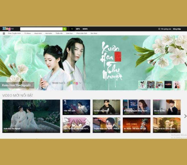 Zingtv.vn là web xem phim online được yêu thích nhất