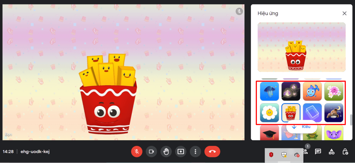 Cách sử dụng filter google meet trên điện thoại và máy tính