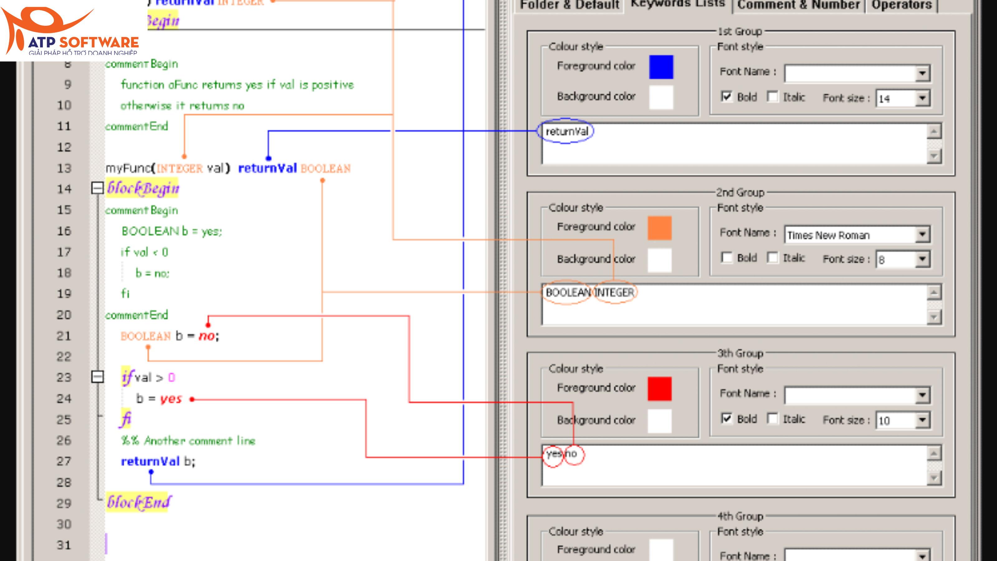 Text Editor ATP Software