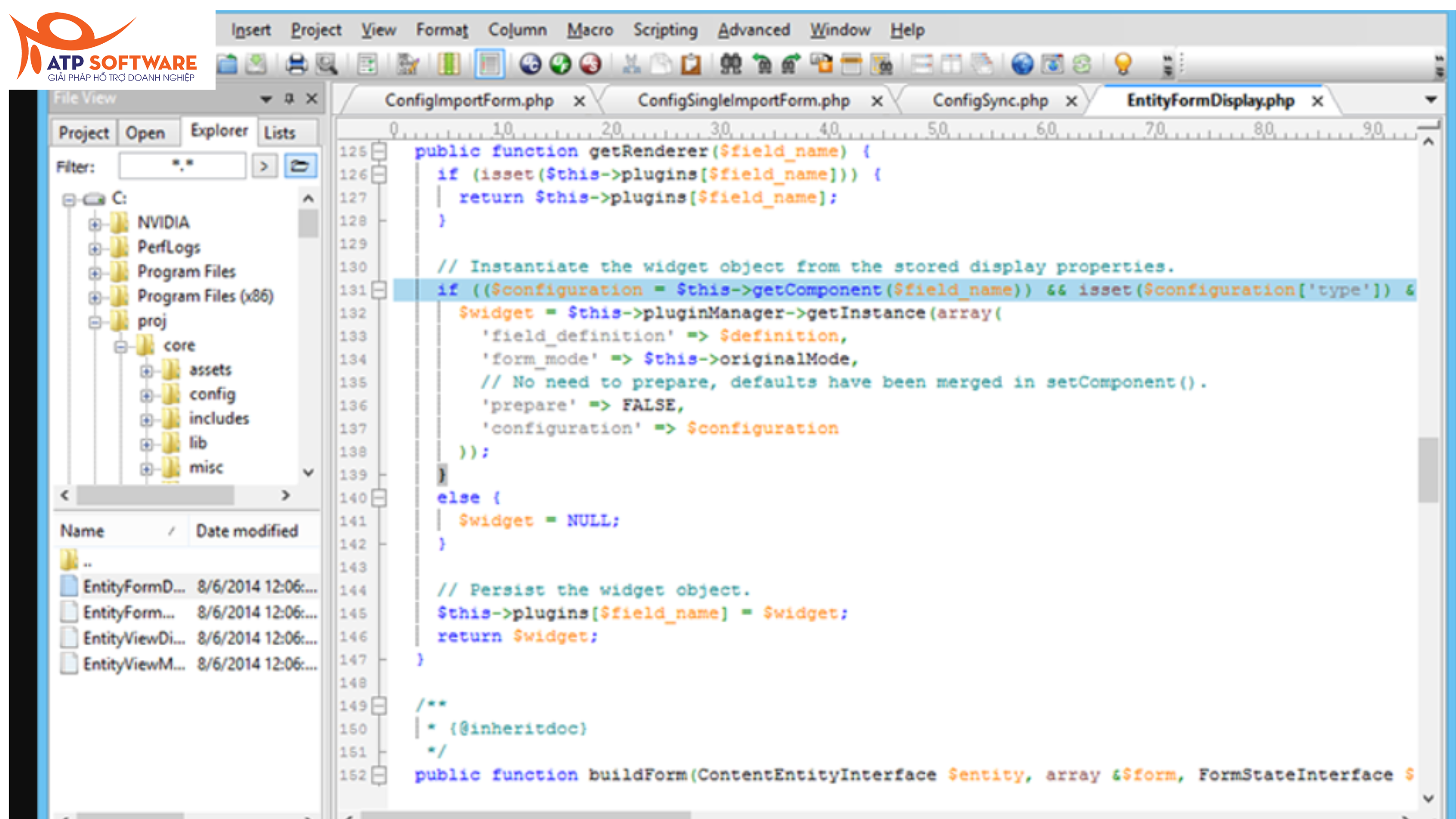 Text Editor ATP Software