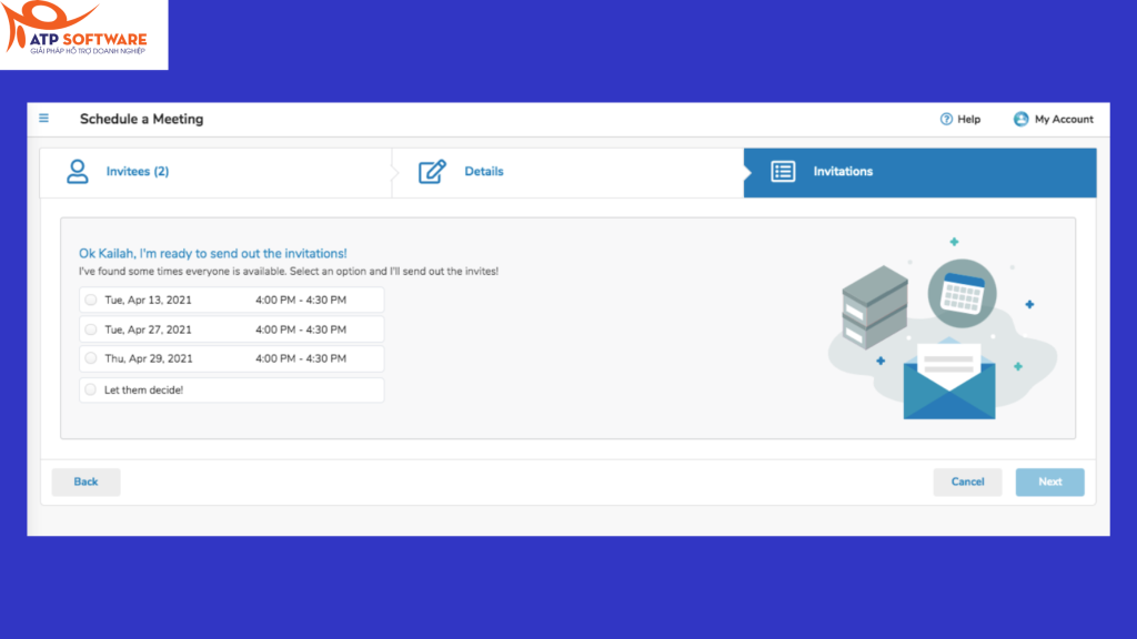 CalendarHero - Phần mềm lập lịch họp -2026 - ATP Software