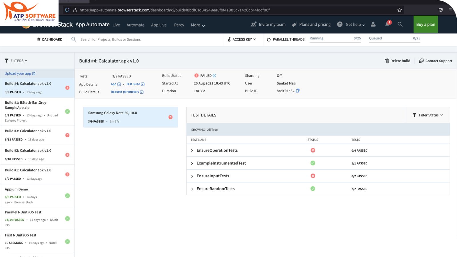 BrowserStack-Công cụ kiểm thử website