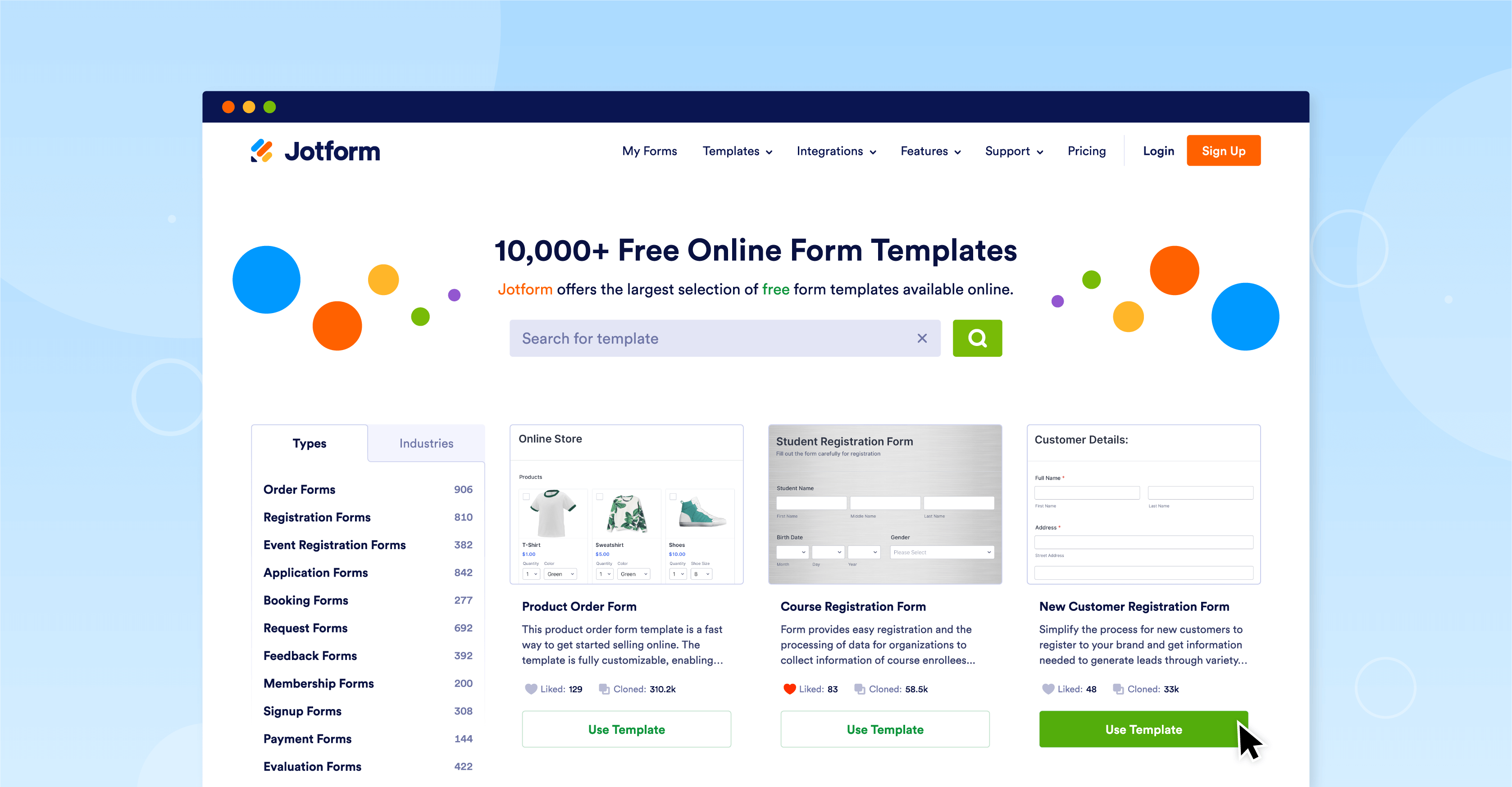 Jotform-Trình tạo biểu mẫu trực tuyến