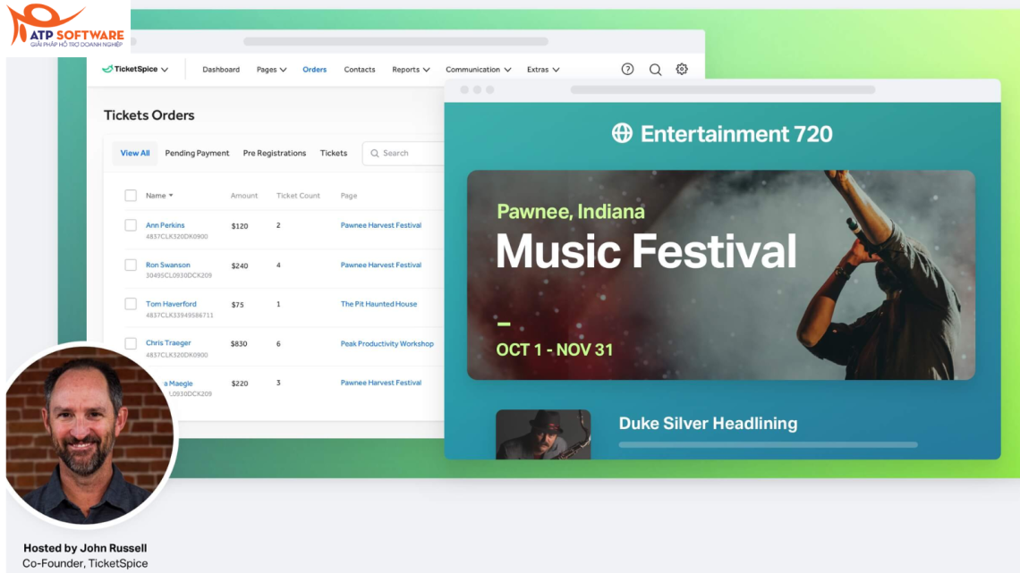 TicketSpice Bán Vé Trực Tuyến Và Tổ Chức Sự Kiện 2025