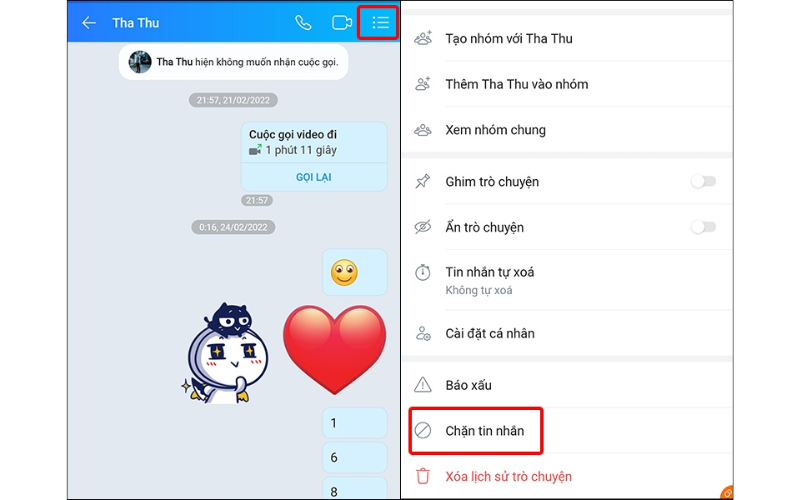 Mở ứng dụng Zalo và chuyển sang tab "Cá nhân".