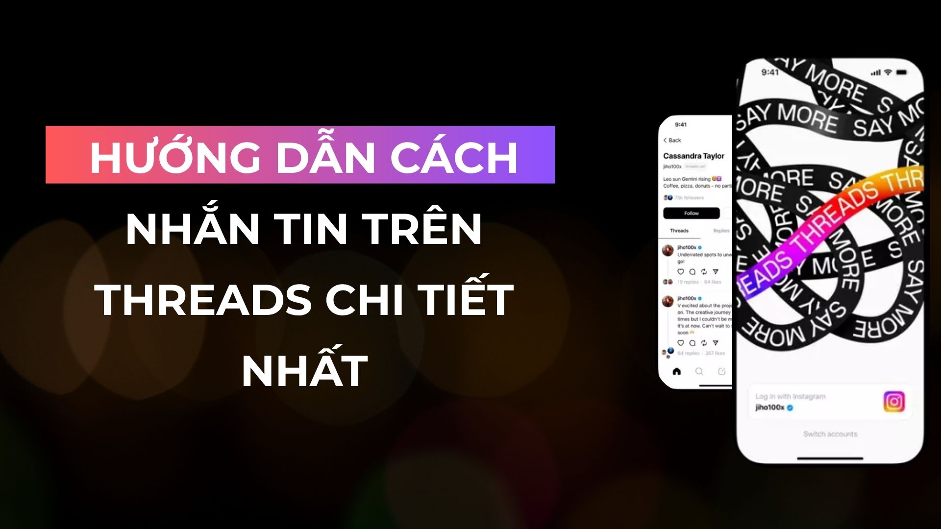 Tinning Threads Hướng Dẫn Cách Nhắn Tin Trên Threads Chi Tiết Nhất | ATP Software